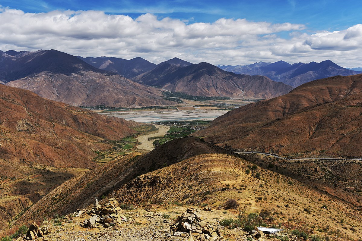 Yalung Tsangpo and Simila Valley | Photo by Liu Bin
